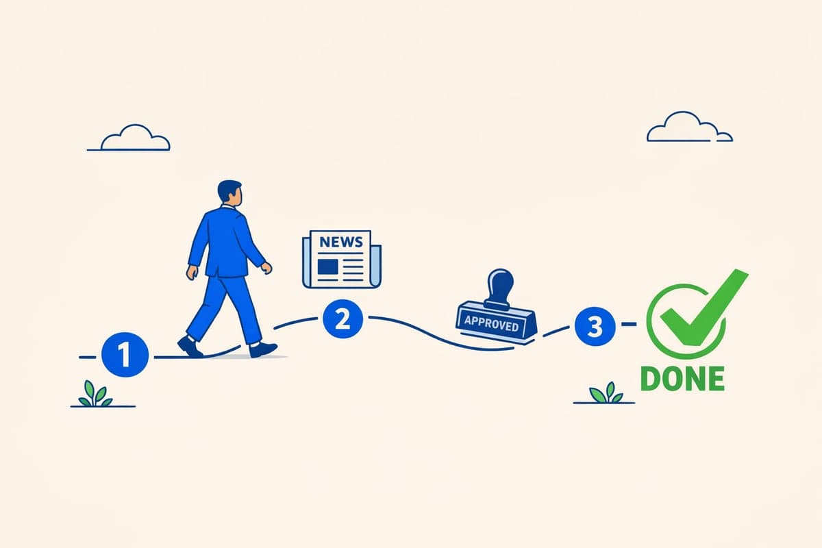 Single-member LLC publication process — publish in newspapers, get approval, and file with the state